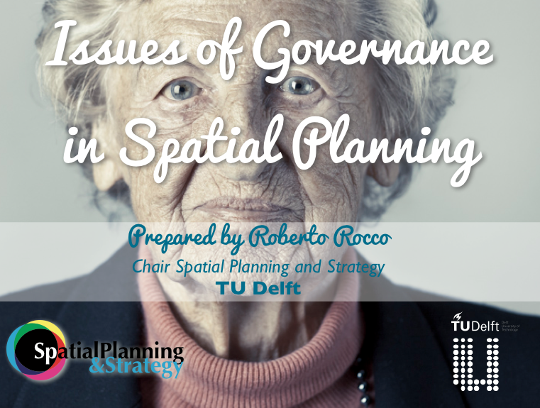 Lecture Issues of Governance in Regional Planning