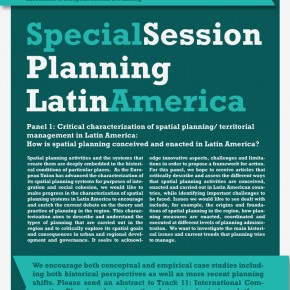 Special panel at AESOP 2014: Planning Latin America