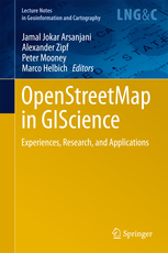 New book chapter in "OpenStreetMap in GIScience: Experiences, Research, Applications"
