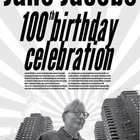 CALL FOR IDEAS! Celebrating the 100th Birthday of Jane Jacobs