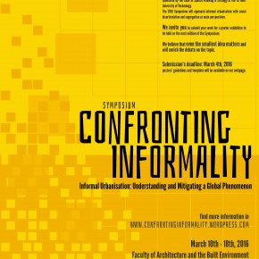 Confronting Informality Symposium : CALL FOR POSTERS