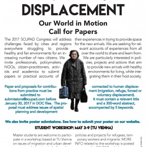 SCUPAD Congress: Displacement: Our world in motion, Deadline for abstracts extended!