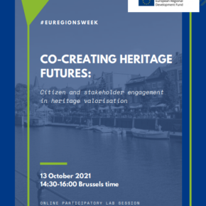 Interreg WaVE at #EURegionsWeek conference - join the participatory lab on co-creating heritage futures (13 Oct)